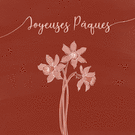 Fleurs de printemps pour une joyeuse Pâques